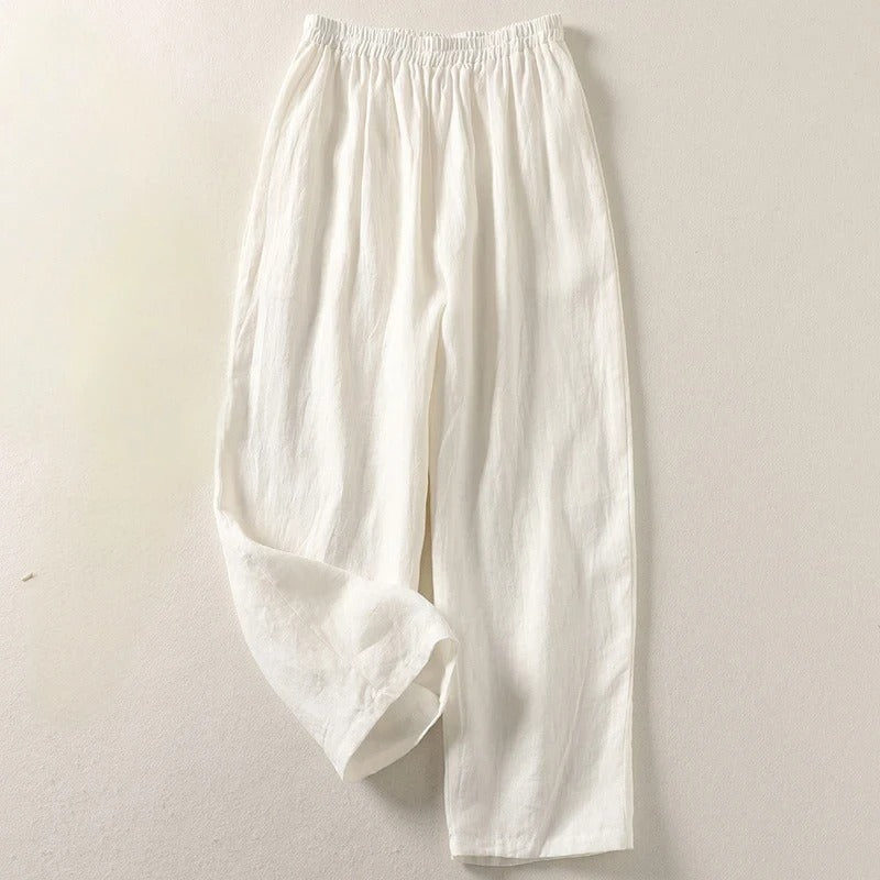 Lilou pantalon en lin | léger, naturel et élégant