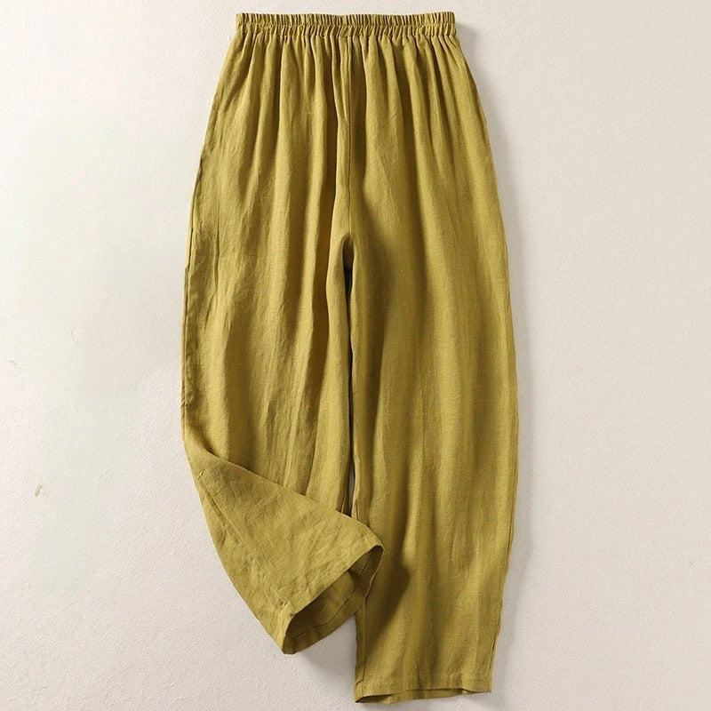 Lilou pantalon en lin | léger, naturel et élégant