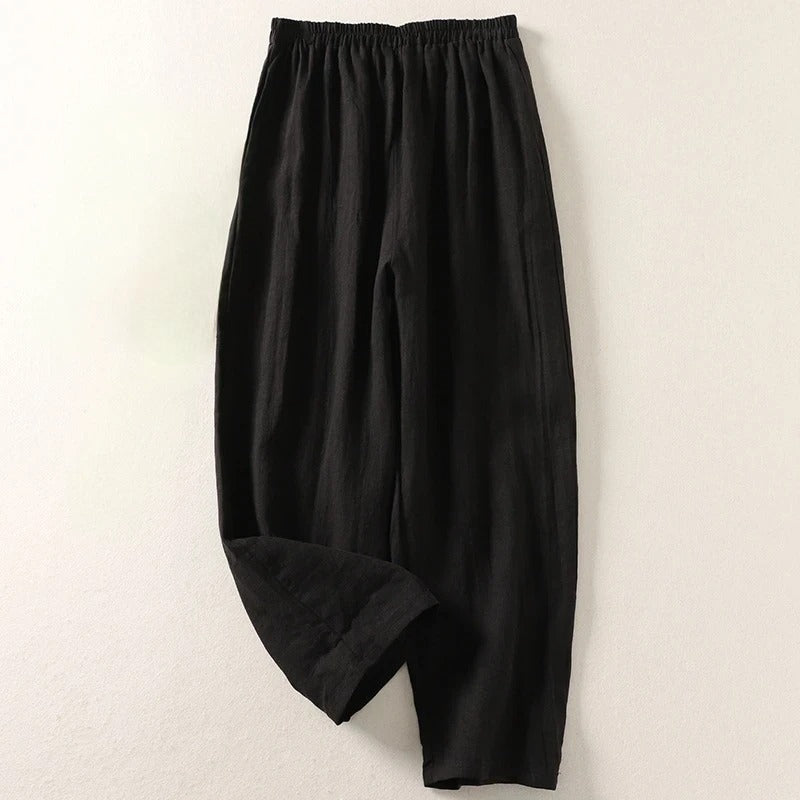 Lilou pantalon en lin | léger, naturel et élégant