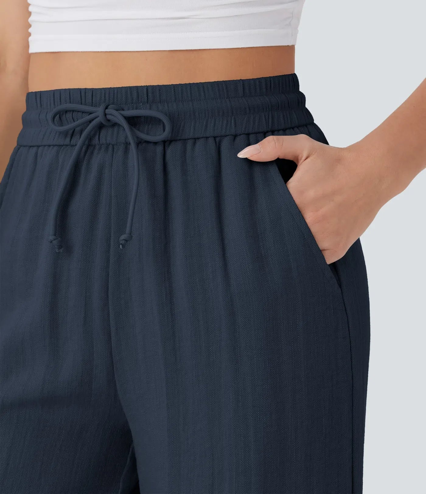 Brigitte | Pantalon en lin confortable et léger avec jambes élégantes