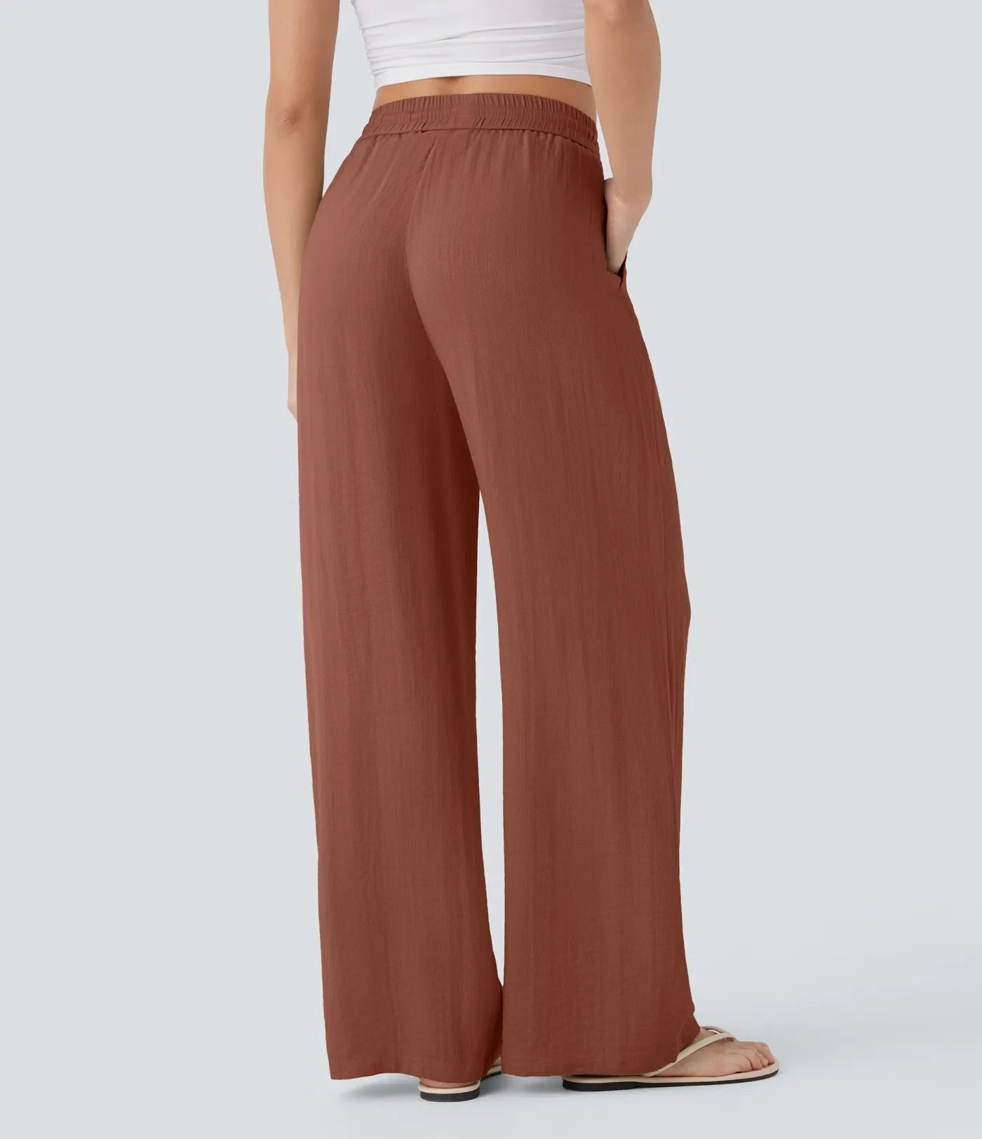 Brigitte | Pantalon en lin confortable et léger avec jambes élégantes