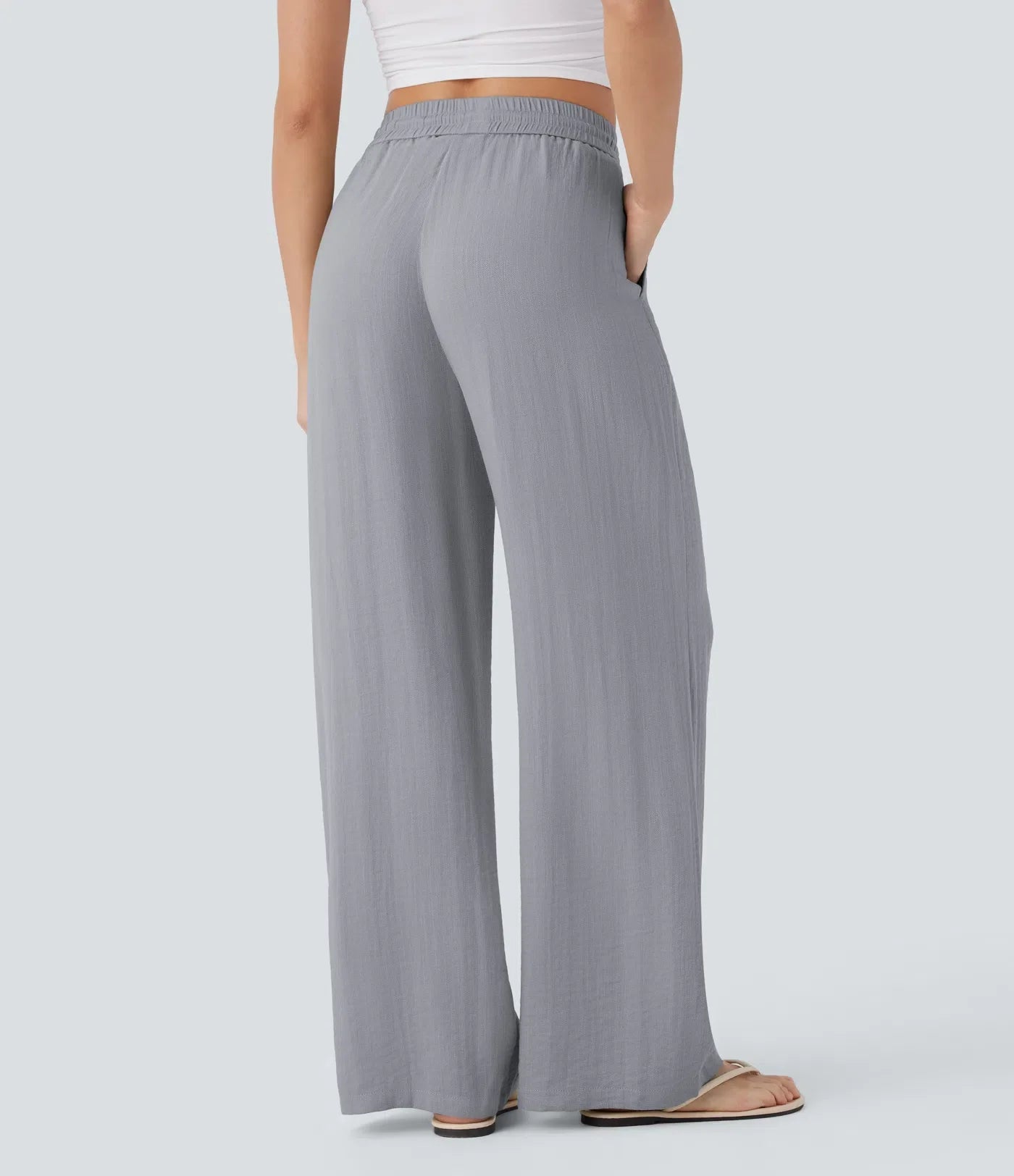 Brigitte | Pantalon en lin confortable et léger avec jambes élégantes