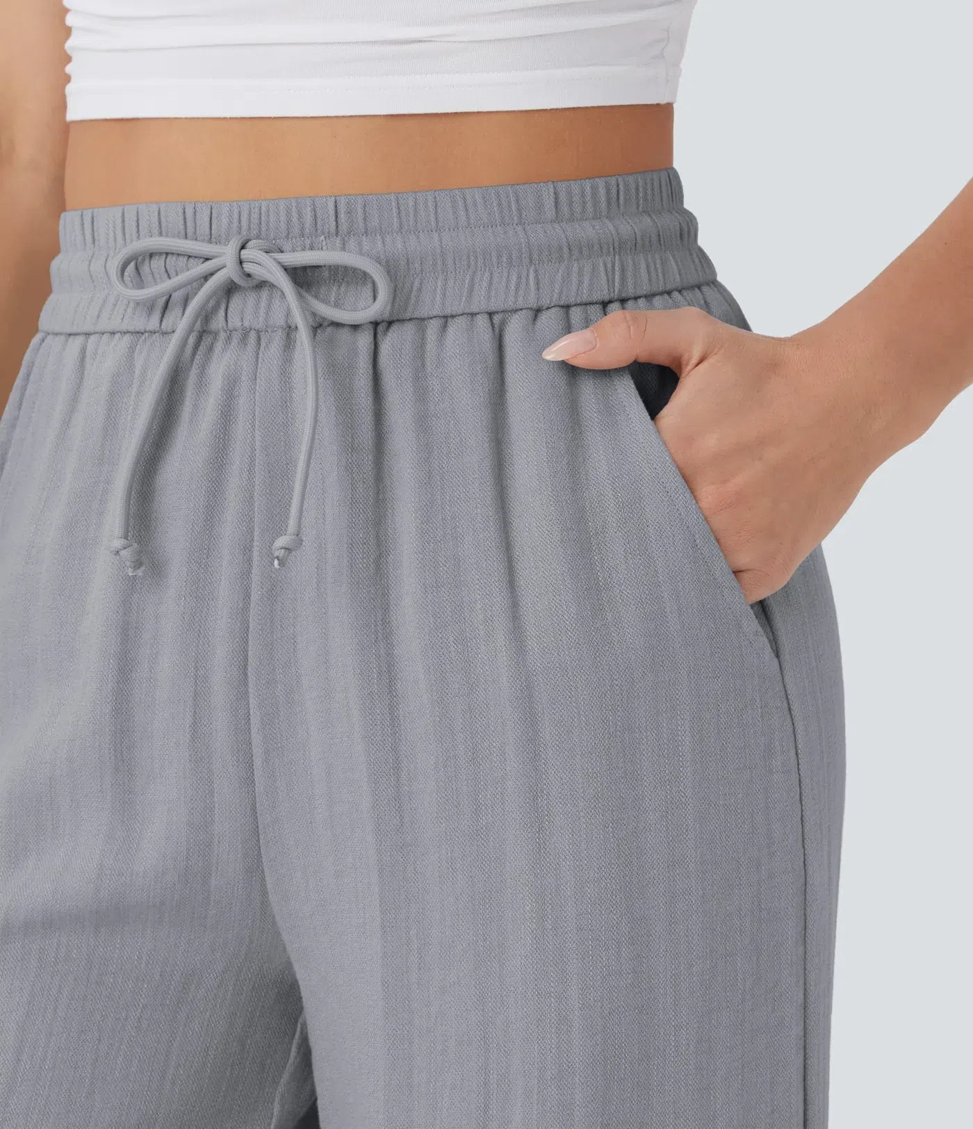 Brigitte | Pantalon en lin confortable et léger avec jambes élégantes