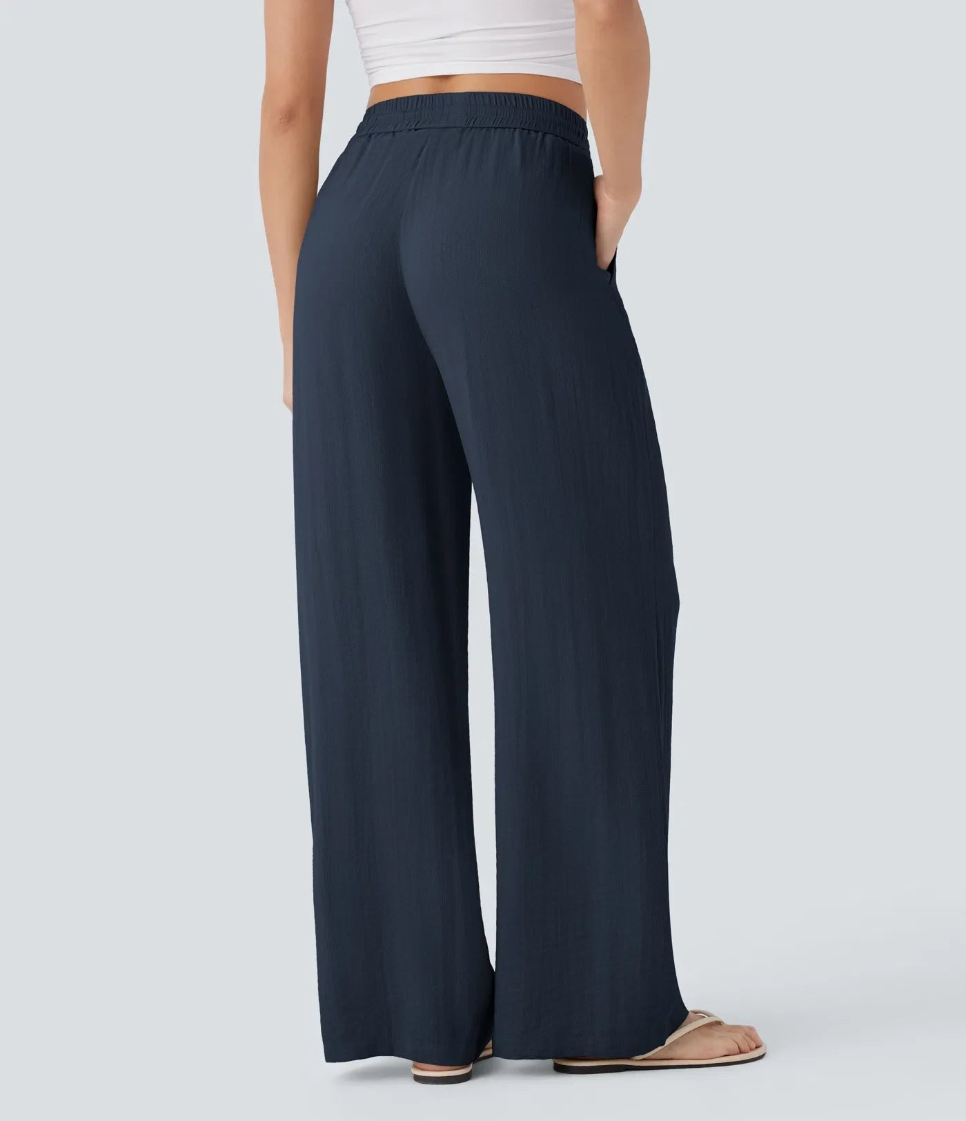 Brigitte | Pantalon en lin confortable et léger avec jambes élégantes
