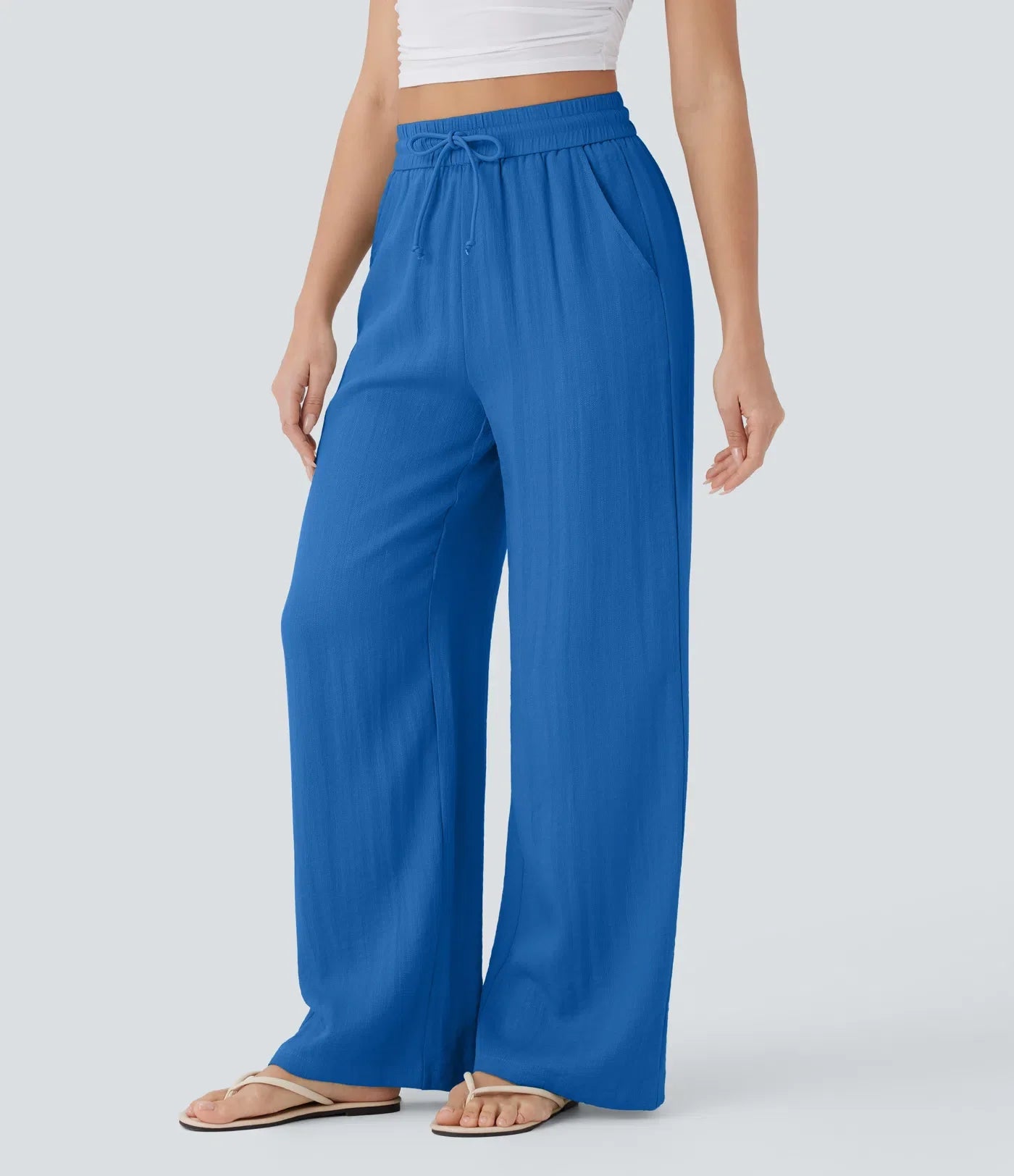 Brigitte | Pantalon en lin confortable et léger avec jambes élégantes