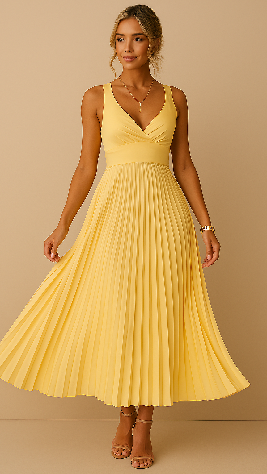 Claire | Robe soleil fluide